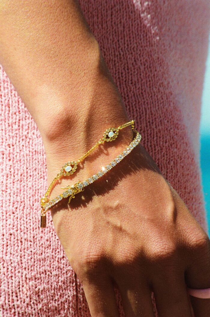 Evil Eye bracelet - Opal - Image 2