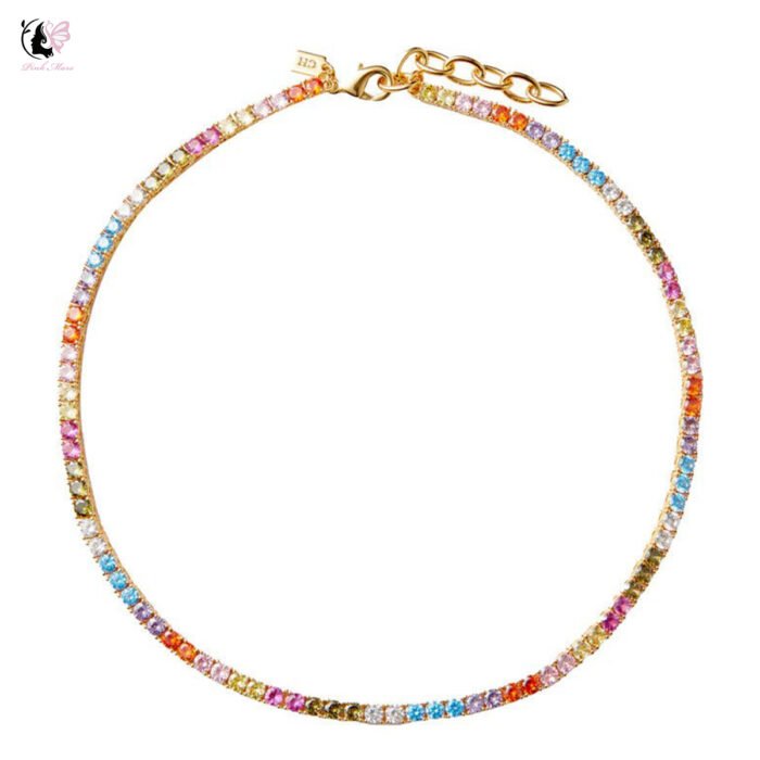 Serena necklace - Rainbow
