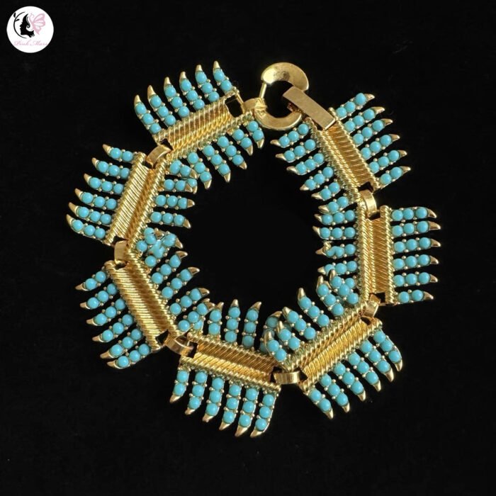 Paved Turquoise Bracelet