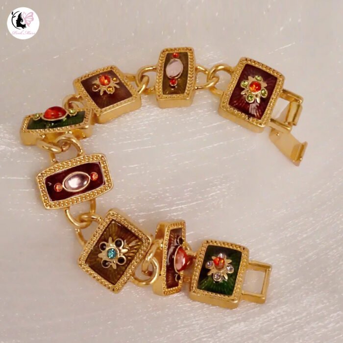 Vintage Retro Gold Bracelet