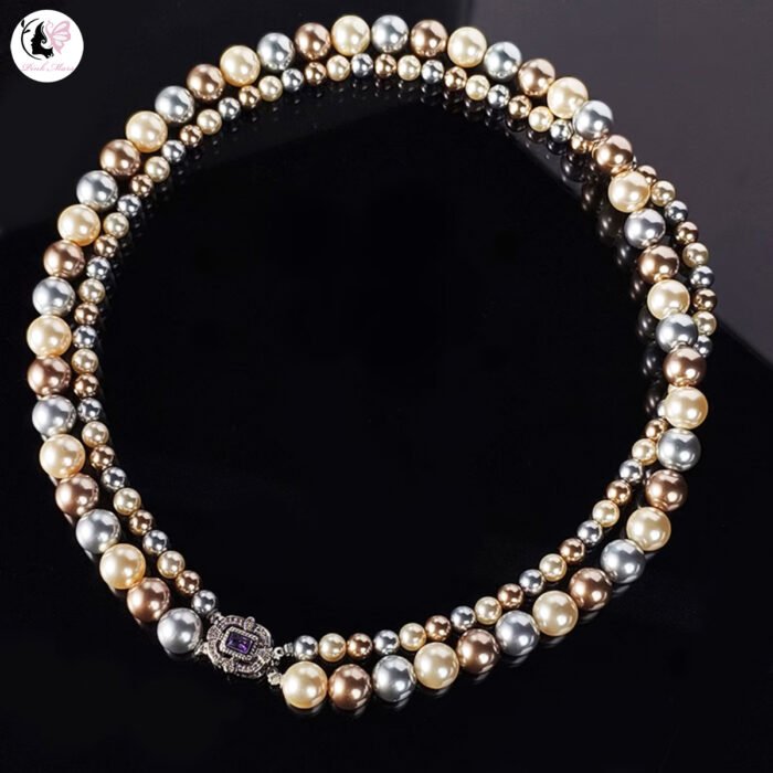 Vintage Swarovski Crystal Bead Necklace